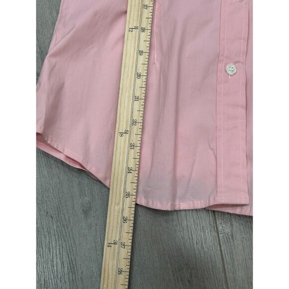 NWT Theory Womens Isabelle Olah Button Down Shirt Blush Pink Size Large - Picture 4 of 9